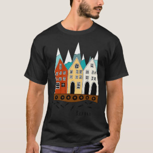 T-shirt Bergen I Souvenir de Norvège