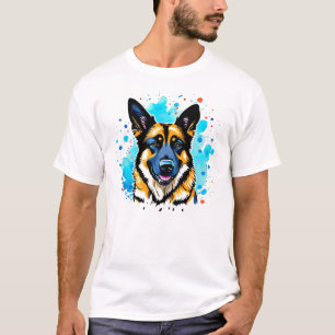 T-shirt berger allemand