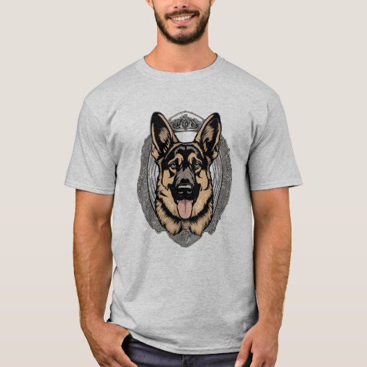 T-shirt berger allemand (Devant)