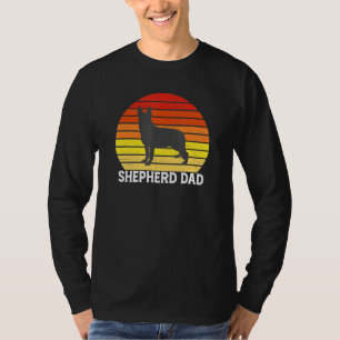 T-shirt Berger allemand - Berger rétro Papa Shepard Chien