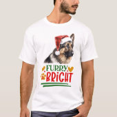T-shirt Berger allemand brillant et fureur (Devant)