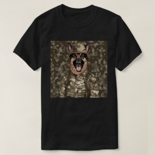 T-shirt Berger Allemand Camo Militaire