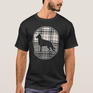 T-shirt Berger Allemand Carreaux