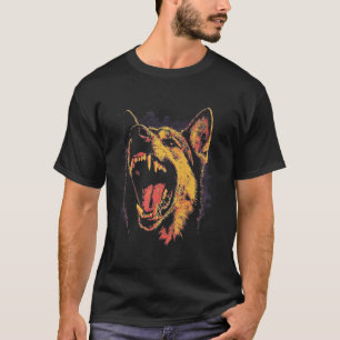 T-shirt Berger Allemand Chien Agressif