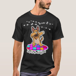 T-shirt berger allemand Dabbing Oser être différent animal