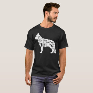 T-shirt Berger allemand de propriétaire