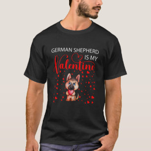 T-shirt Berger Allemand Est Mon Valentin Saint Valentin Ch