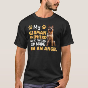 T-shirt Berger Allemand Est Un Berger Allemand Angel Shepa