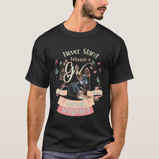 T-shirt Berger Allemand Graphique pour (Devant)