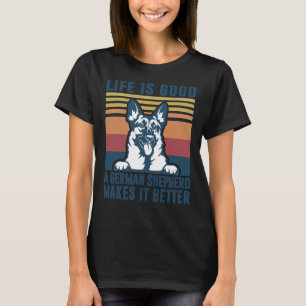 T-shirt Berger Allemand Hommes Femmes Chien Papa Maman All