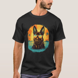 T-shirt Berger Allemand Hommes Femmes Enfants_3