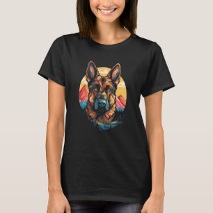 T-shirt Berger Allemand Hommes Femmes Enfants 4