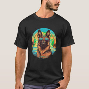 T-shirt Berger Allemand Hommes Femmes Enfants T Chemise