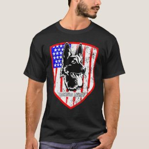 T-shirt Berger Allemand Légende Américaine Vintage AMÉRICA
