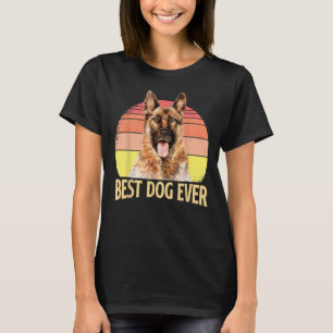 T-shirt Berger allemand Meilleur Chien Jamais Chien Maman