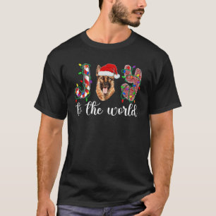 T-shirt berger allemand Noël berger allemand berger allema