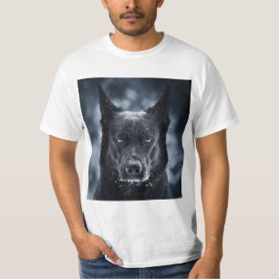 T-shirt Berger allemand noir