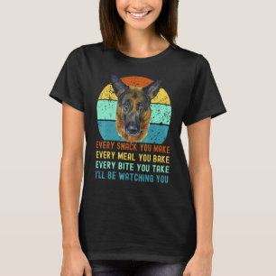 T-shirt Berger Allemand ou chien alsacien maman ou papa ch