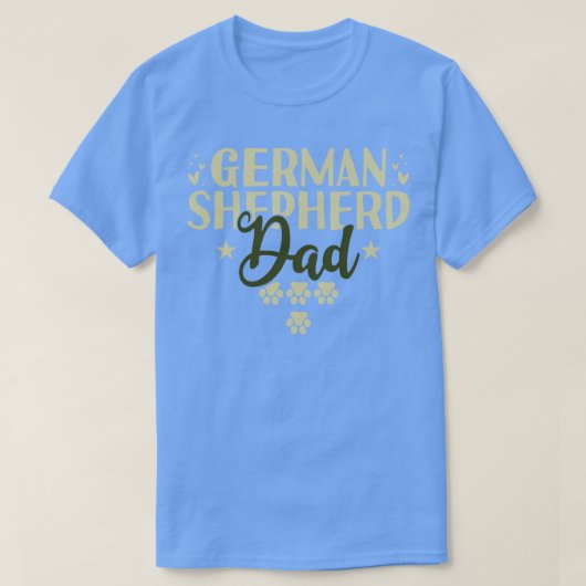 T-shirt Berger allemand papa 1 (Design devant)
