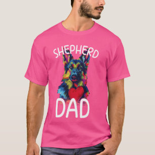 T-shirt Berger Allemand Papa Design Pop Art Mens Allemand
