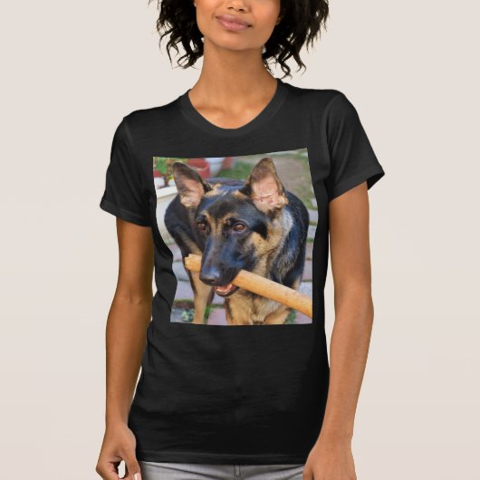 T-shirt berger allemand par Shirley Taylor (Devant)