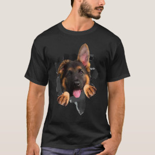 T-shirt Berger Allemand Pour Hommes Femmes Chien de Compag
