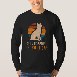 T-shirt Berger allemand Shappens Chien Vintage drôle