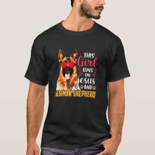 T-shirt Berger Allemand Shepard Berger Chien K9