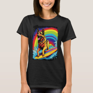 T-shirt Berger Allemand Surfant