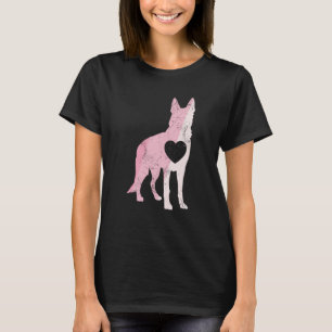 T-shirt Berger Allemand Valentines Jour Cupide Aimer Chien