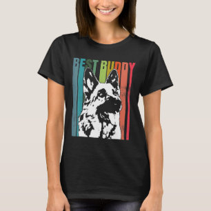 T-shirt Berger allemand vintage Hommes Femmes Enfants