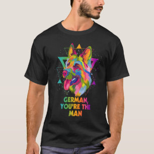 T-shirt Berger Allemand Vous êtes l'Homme Humour Shepar