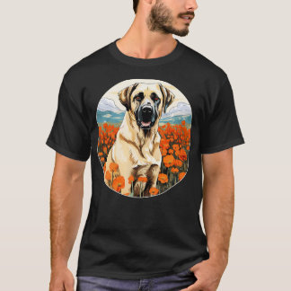 T-shirt Berger anatolien Fleur de montagne mignonne Kangal