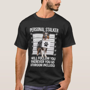T-shirt Berger Australien Stalker Personnel Drôle Amour de