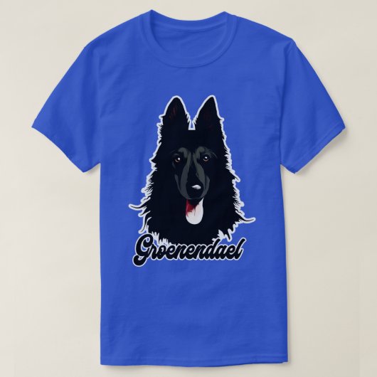 T-shirt Berger belge Groenendael (Design devant)