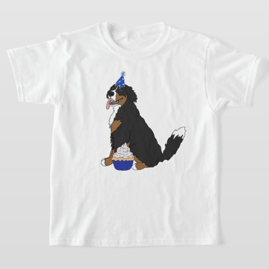 T-shirt Berger de Berne de naissance (Poser)