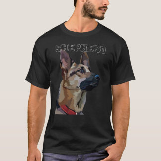T-shirt Berger de chien