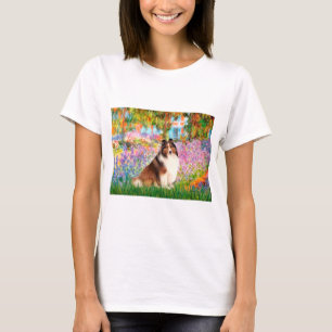 T-shirt Berger des Shetland 7 - Jardin