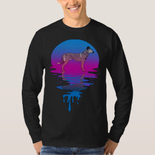 T-shirt Berger hollandais vintage rétro coucher de soleil