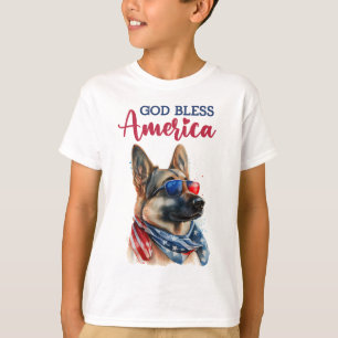 T-shirt Berger patriotique allemand