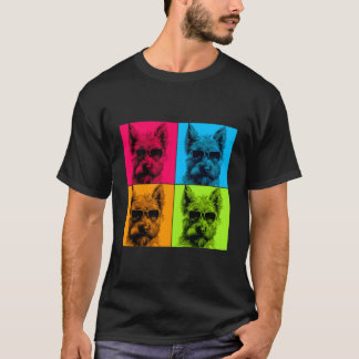 T-shirt Berger Picard Chig Pop Art Design Illustration Col