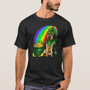T-shirt Bergers allemands Leprechauns Trèfle Shamrock Patr