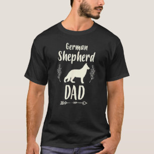 T-shirt Bergers allemands pour hommes Chien berger alleman