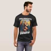 T-shirt Bergsteiger Wanderer Faultier I Mir reichts ich ge (Devant entier)