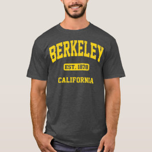 T-shirt Berkeley Californie CA État Vintage Athletic Styl