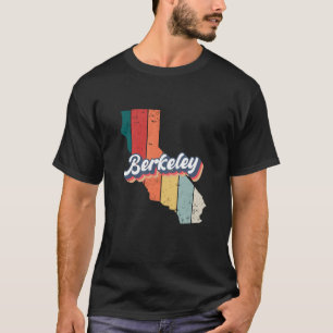 T-shirt Berkeley City Retro Maison Vintage Californie Lo