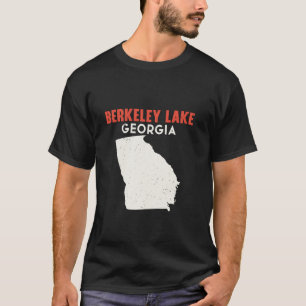T-shirt Berkeley Lake Georgia USA State America Travel Geo