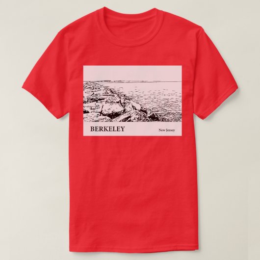 T-shirt Berkeley New Jersey 2 (Design devant)