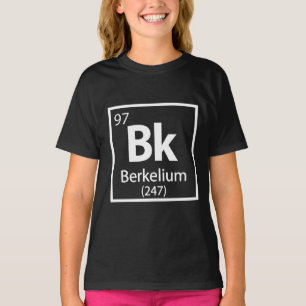 T-shirt Berkelium - Berkeley Science - Tableau périodique