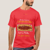T-shirt Berks County Cheesesteaks - Nous avons de la sauce (Devant)